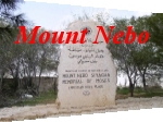 Jordan - Mount Nebo