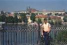 View of the Prague Castle with James