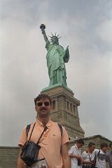 Statue of Liberty with James