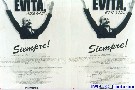 Manifesto per Evita Peron